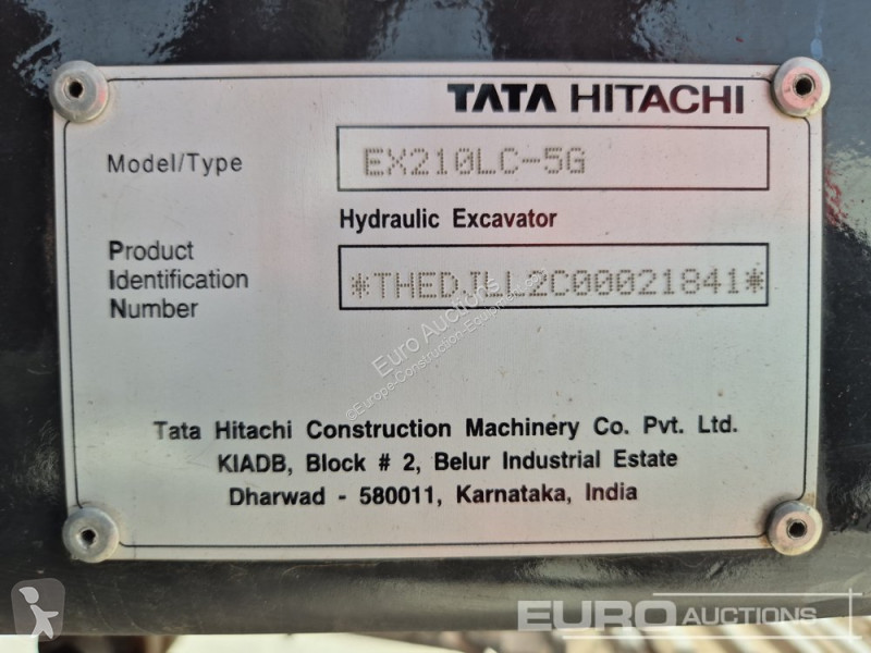 Escavatore Hitachi EX210LC-5G