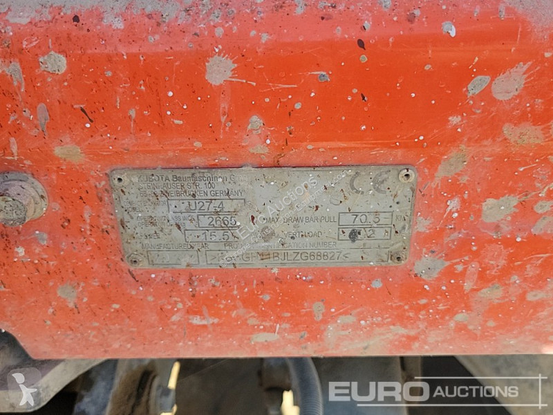 جرافة Kubota U27-4