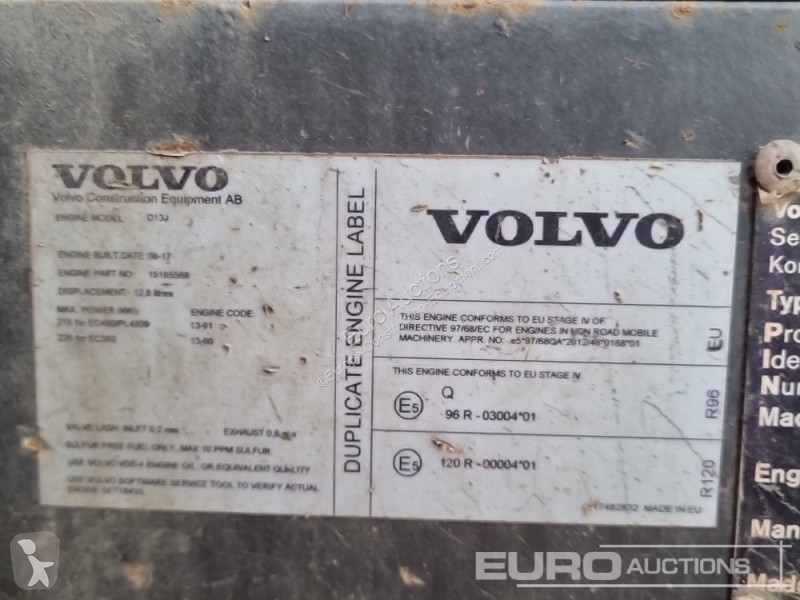 Excavator Volvo EC480EL