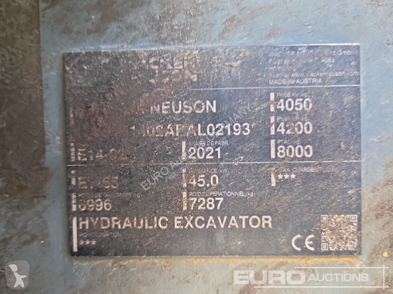 Graafmachine Wacker Neuson EW65