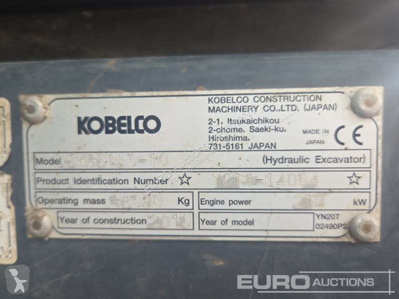 Graafmachine Kobelco SK350LC-10