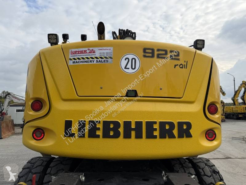 Kotrógép Liebherr A922 Rail Litronic