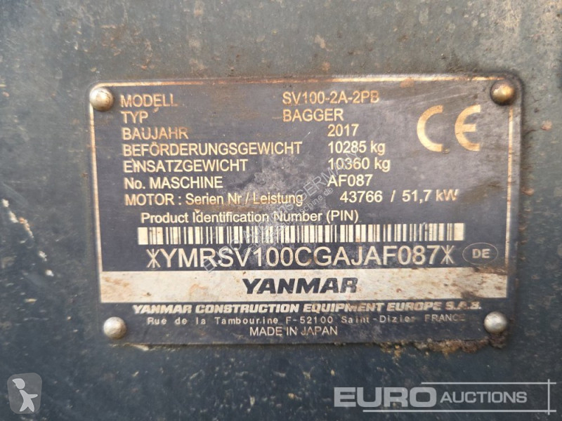 Экскаватор Yanmar 2A-2PB