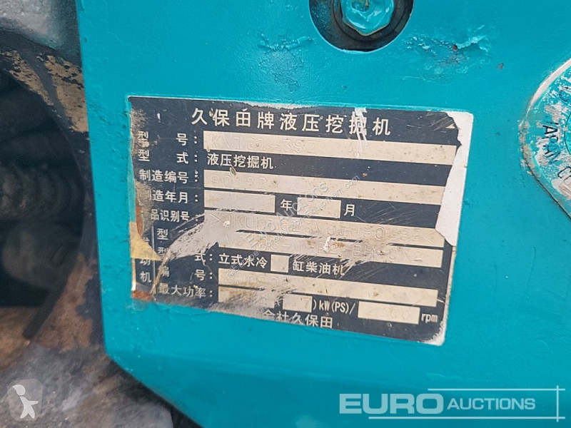 Skovl Kubota KX161-3SZ