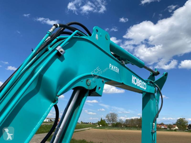 Rýpadlo Kobelco SK58/SRX-7 1er Main endommagée
