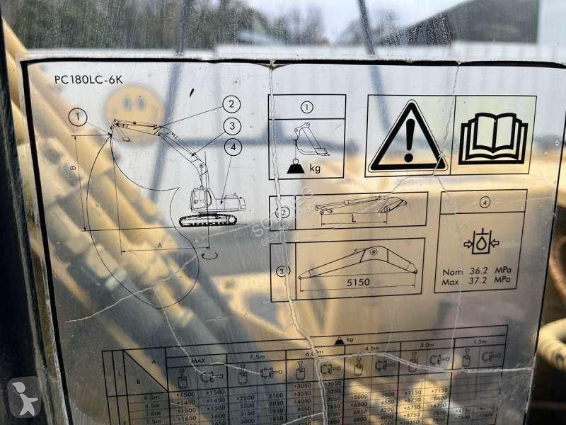 Rýpadlo Komatsu PC180LC-6K