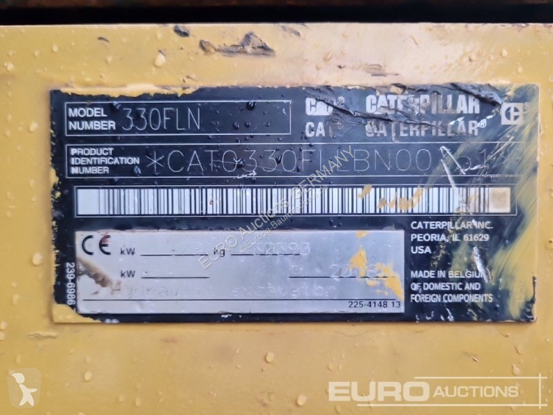 Excavator Caterpillar 330F