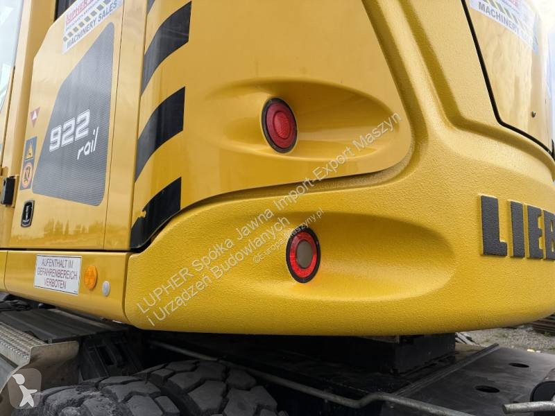 Kotrógép Liebherr A922 Rail Litronic