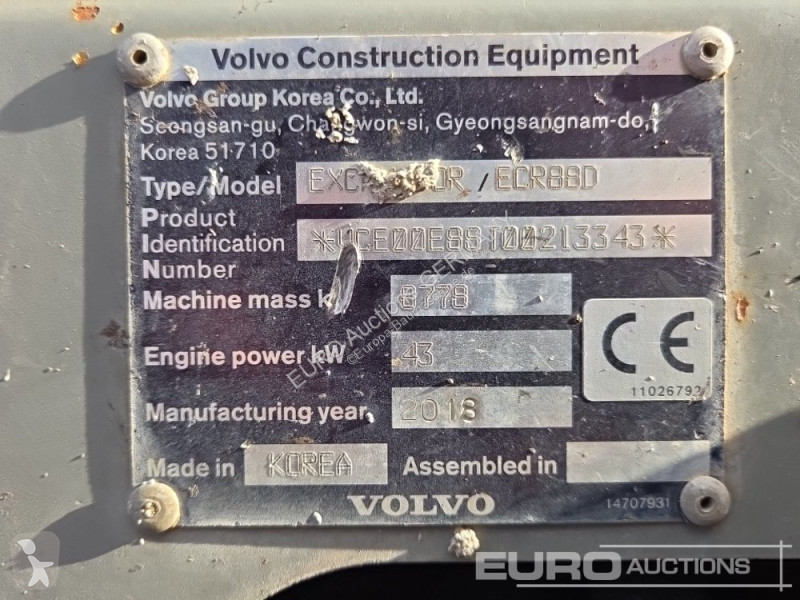 Graafmachine Volvo
