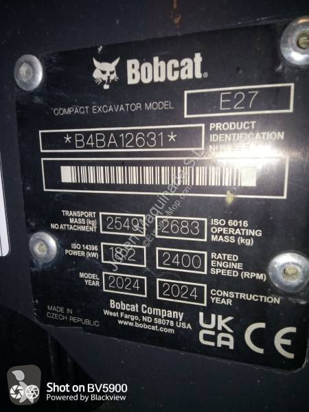 Lopatový nakládač Bobcat E 27
