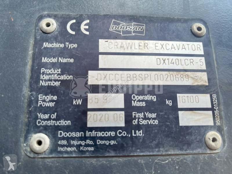 Excavadora Doosan -5 with PowerTilt OQ65...