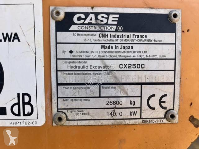 Graafmachine Case CX250C