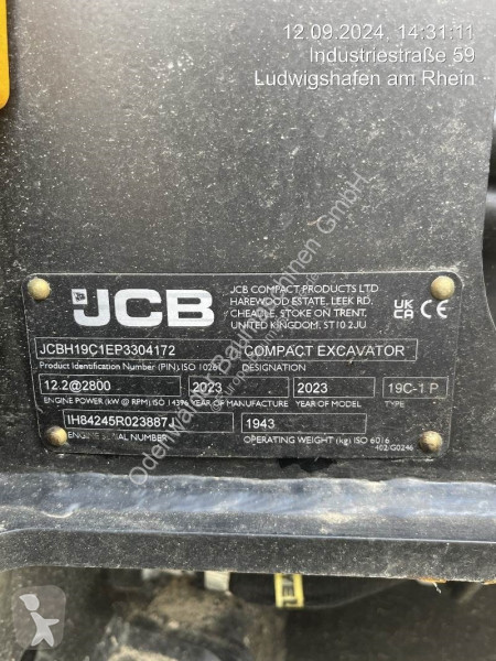 Escavatore JCB 19C-1
