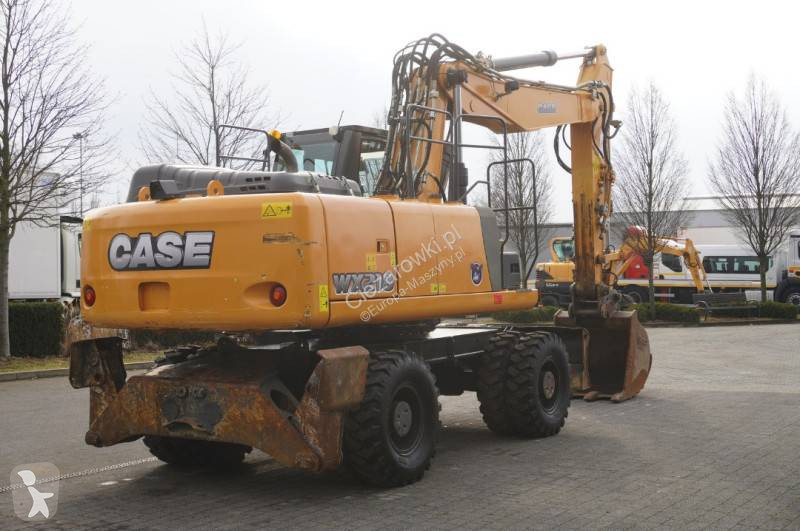 Skovl Case WX218 / 23t wheeled excavator / arm...