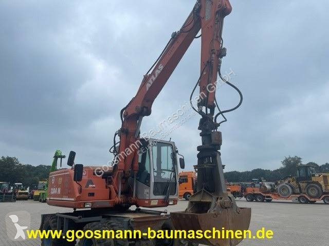 Lopatový nakládač Atlas 1304 M mit Greifer