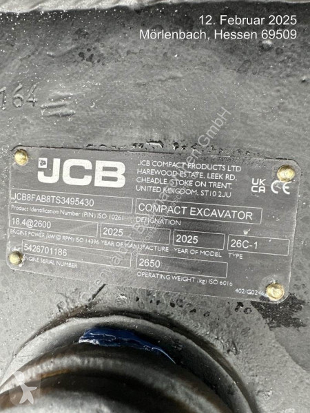 Escavatore JCB 26C-1
