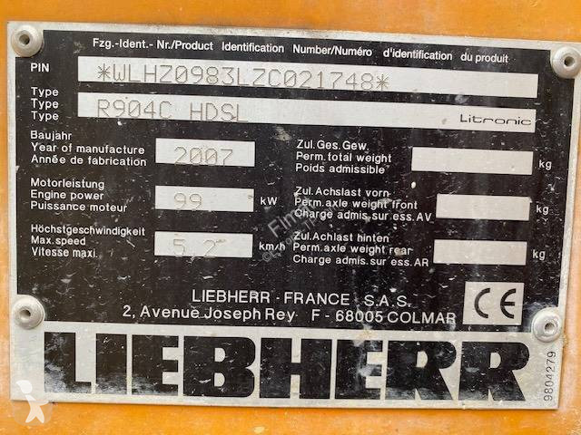 Skovl Liebherr