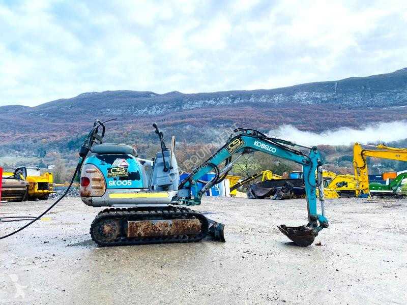 Escavadora Kobelco Mini pelle électrique