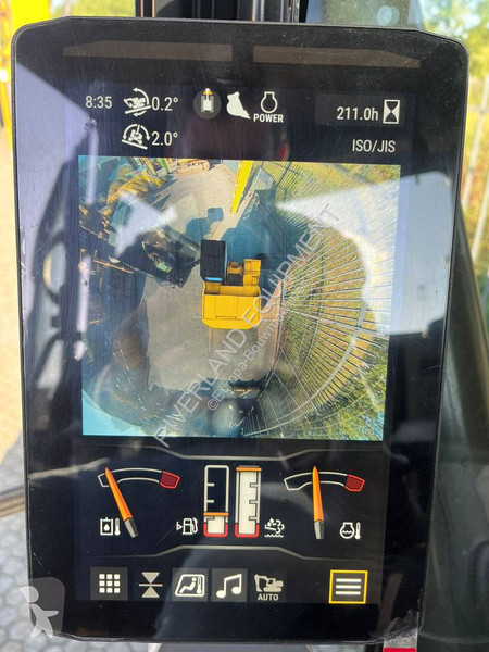 Graafmachine Caterpillar 317 NG with 210 hours