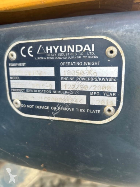 Pelle Hyundai 160LC-9