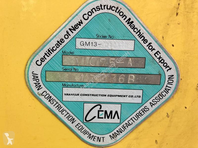 Escavatore Yanmar Yanmar Vio 75-A