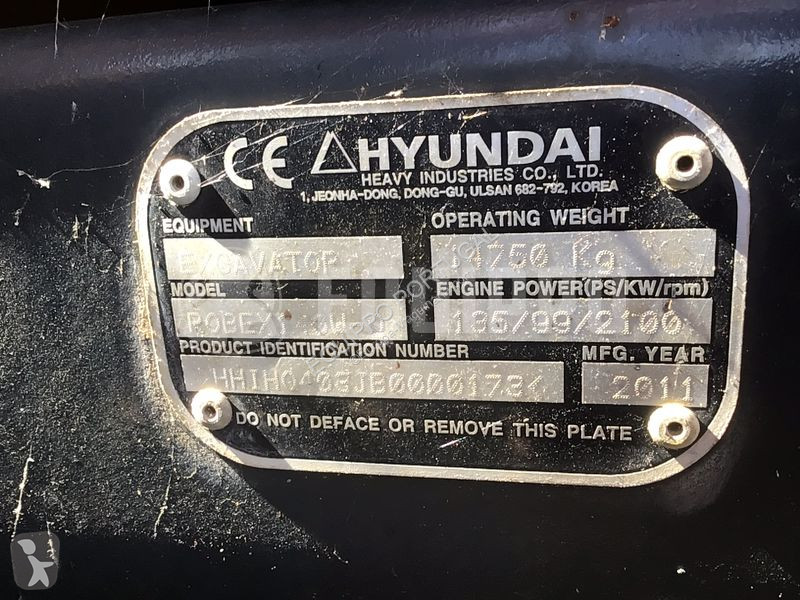Escavadora Hyundai R140W-9