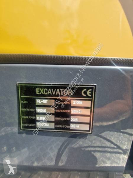 Excavator Jining Fulton FL-18T
