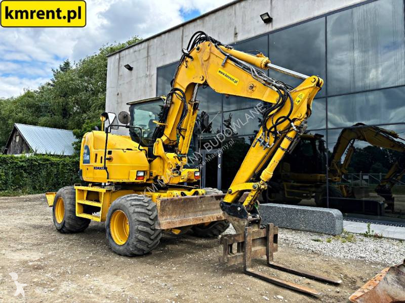 Graafmachine Komatsu PW 118 MR-8 KOPARKA KOŁOWA...