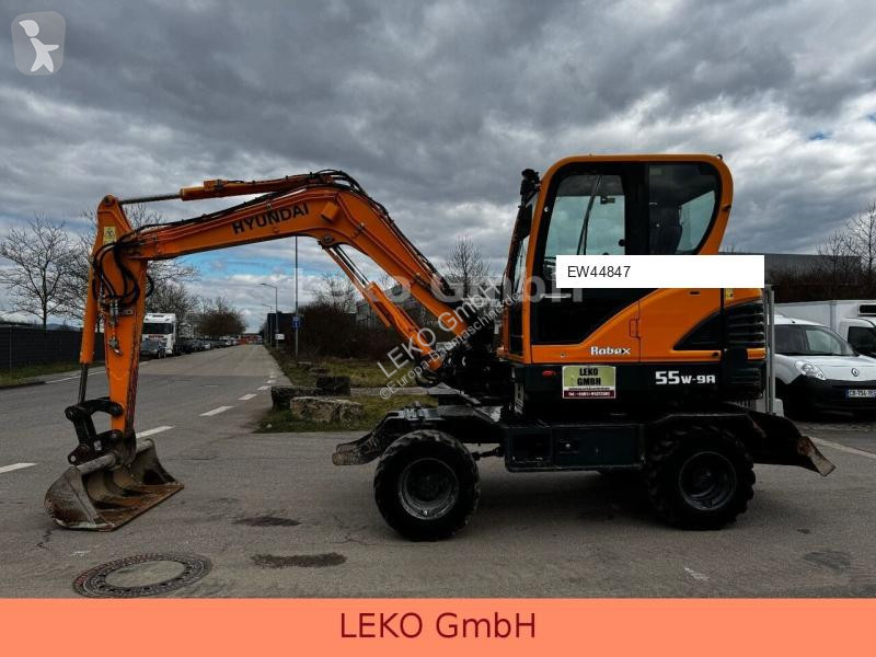 Skovl Hyundai Robex 55W-9A Mit Drei Löffeln