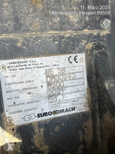 Escavadora Eurocomach 85SB