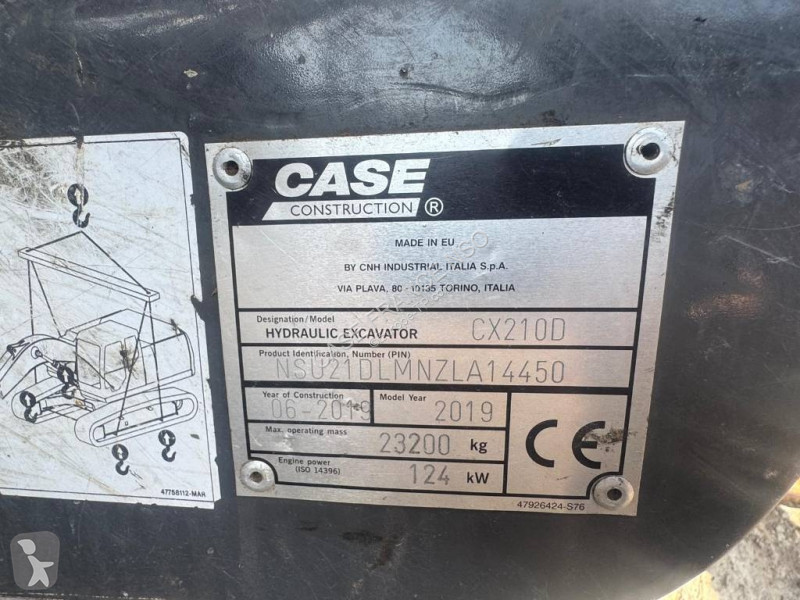Escavadora Case D