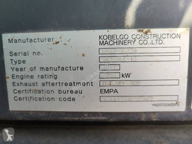 Excavadora Kobelco SK300 LC-10