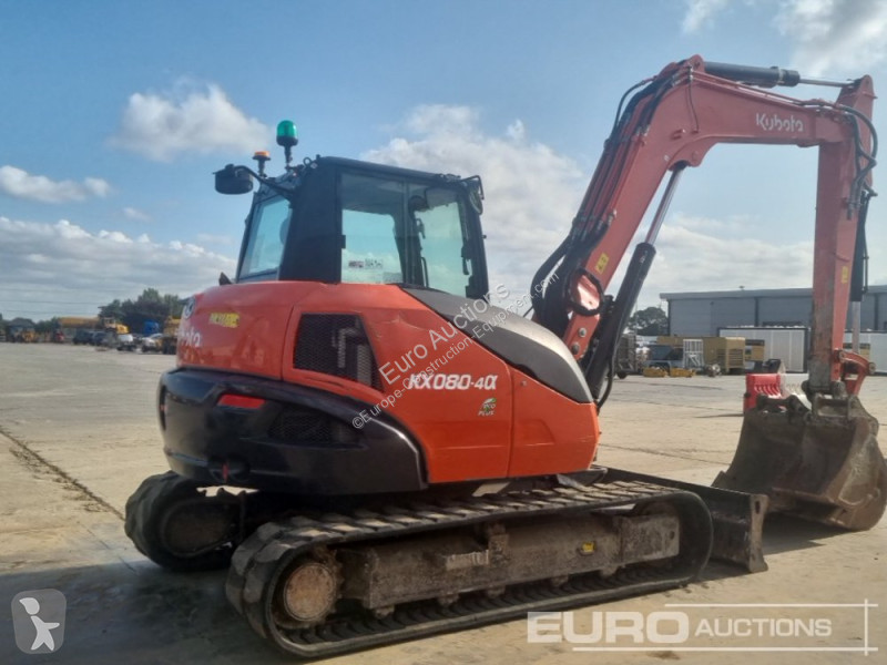Escavatore Kubota KX080-4A