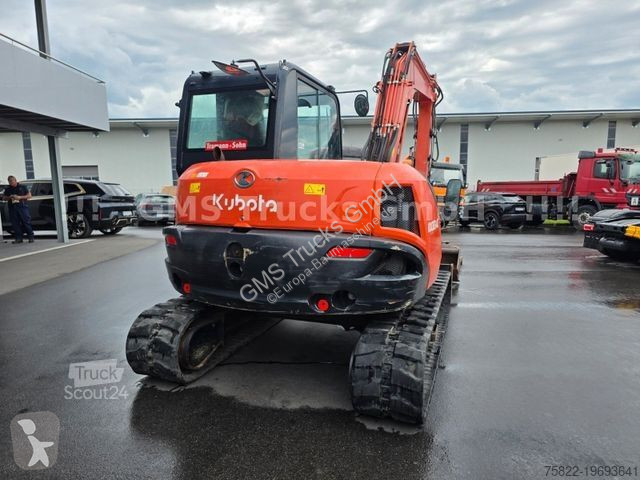 Escavatore Kubota KX 080 / Lehnhoff MS08 /...