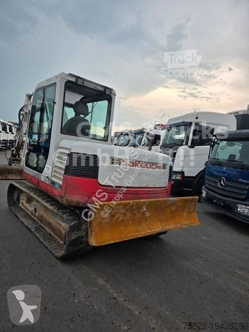 Escavadora Takeuchi / 7,5ton / SW MS08 / 2 Löffel