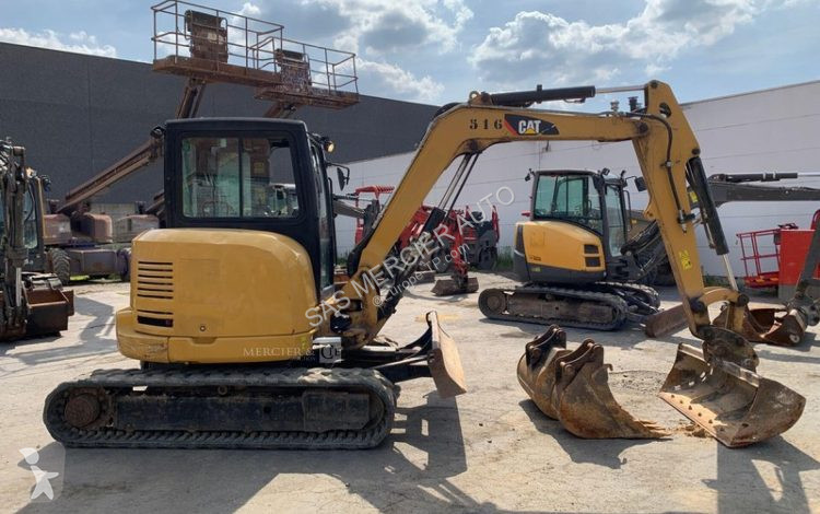 Skovl Caterpillar minipelle sur chenilles diesel