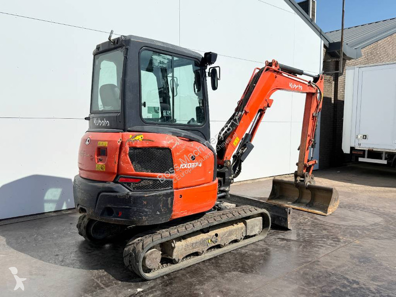 Escavadora Kubota KX037-4 - Hammer Lines /...