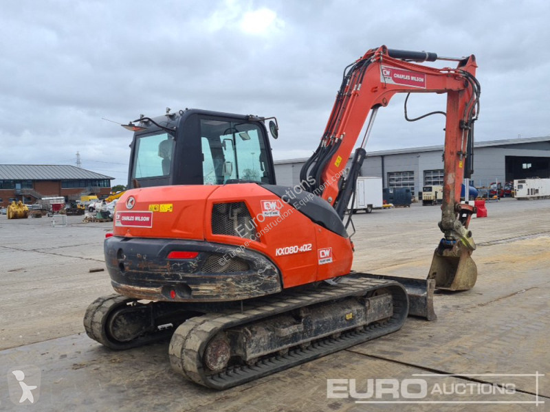 Escavadora Kubota KX080-4A2