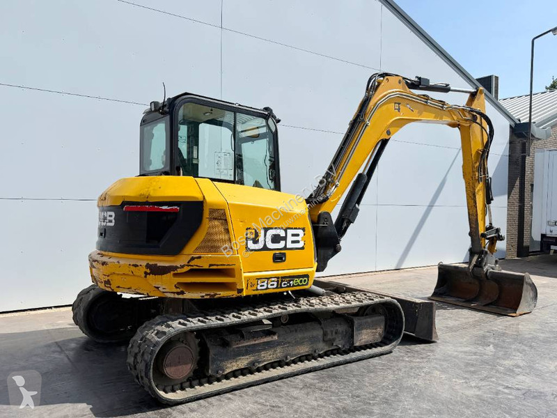 Skovl JCB 86C-1 - Hammer Lines / Quick Coupler