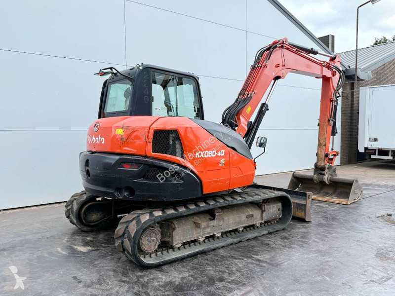 Escavadora Kubota KX080-4A - Hammer Lines /...