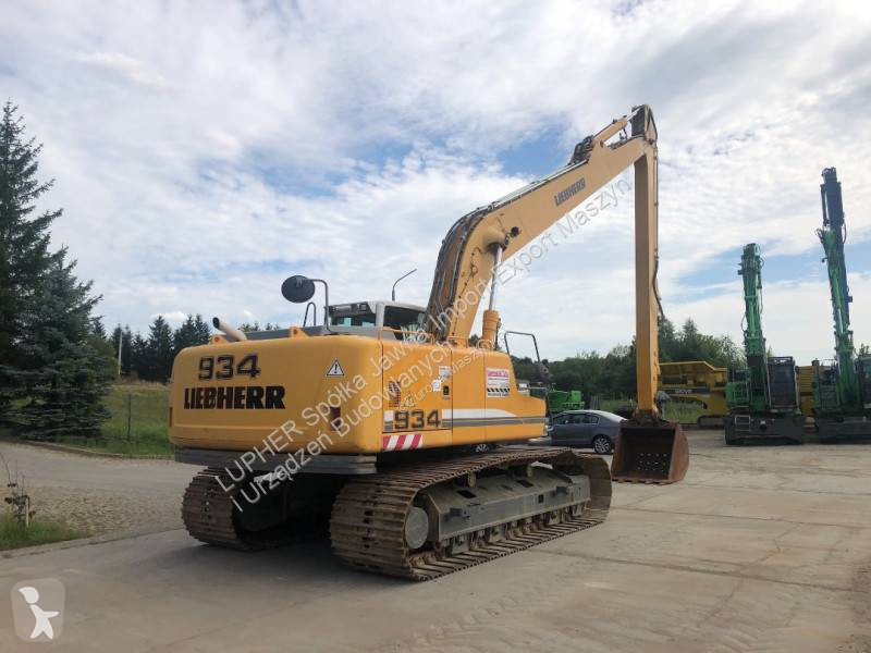 Escavadora Liebherr R934C NLC LITRONIC LONG ARM...