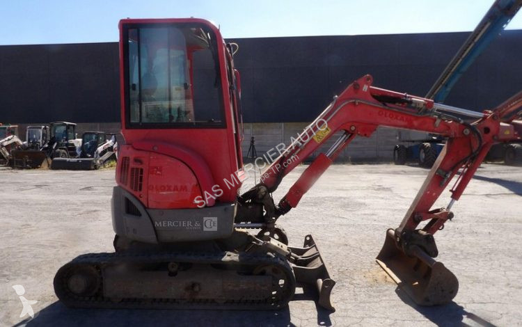 Escavatore Yanmar minipelle sur chenilles diesel