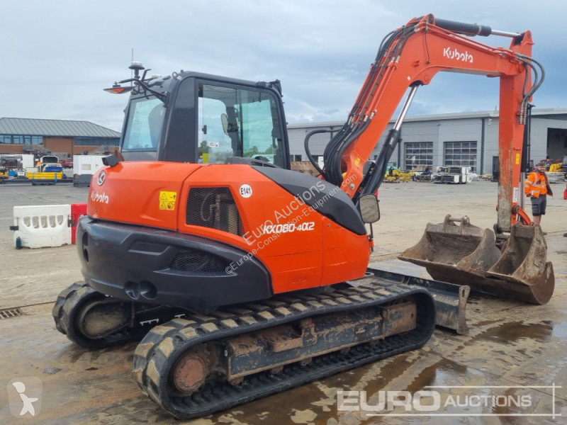 Escavadora Kubota KX080-4A2