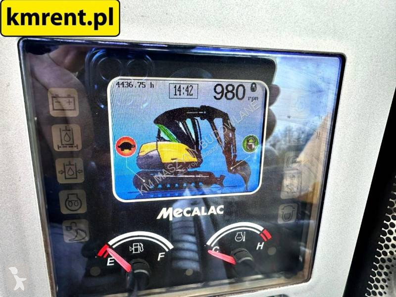 Escavadora Mecalac 10 MCR KOPARKA GĄSIENICOWA...