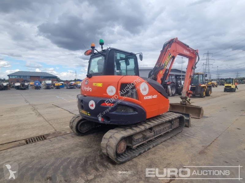 Escavatore Kubota KX080-4A2
