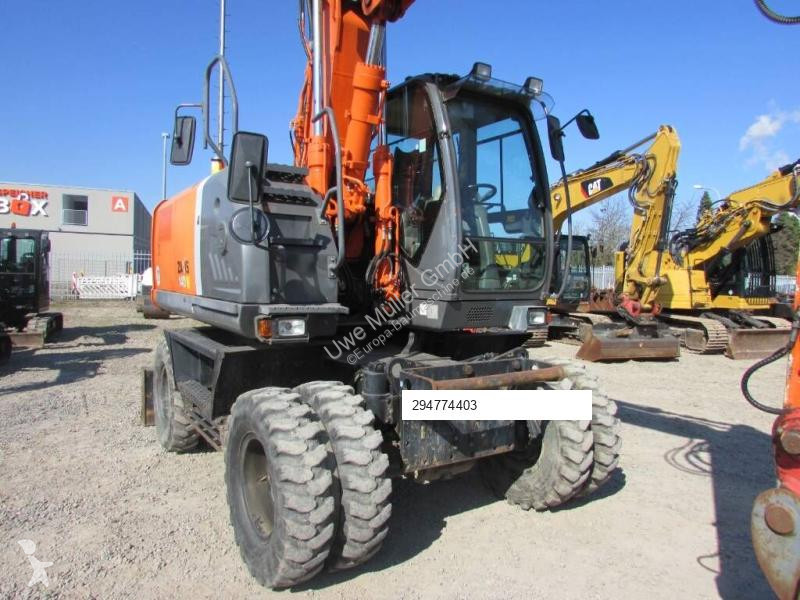 جرافة Hitachi 140 W-3 Mobilbagger 43.000 EUR /...
