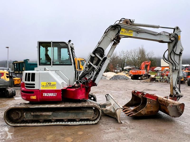 جرافة Takeuchi TB280FR pelle à chenille 8T