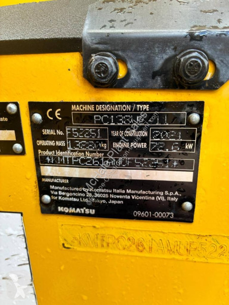 Rýpadlo Komatsu PC 138 US-11
