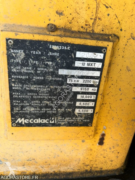 Pelle Mecalac 12 MXT