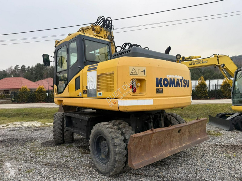 جرافة Komatsu PW160-7E0 Szybko Złącze Sprawna...